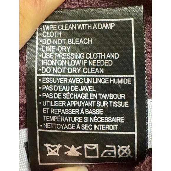 BB DAKOTA Teagan Reversible Faux Suede/Leather Waterfall Front Jacket, Sz S - Picture 11 of 11